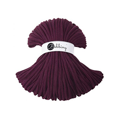 Bobbiny katoenkoord Jumbo 9mm Maroon