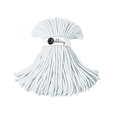 Bobbiny katoenkoord Jumbo 9mm White