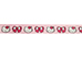 Roze grosgrain lint met kitty
