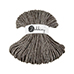 Bobbiny katoenkoord Premium 5mm Brown Melange